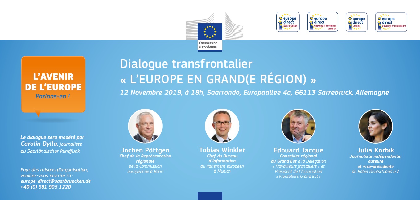 Dialogue transfrontalier LEurope en Grande Region