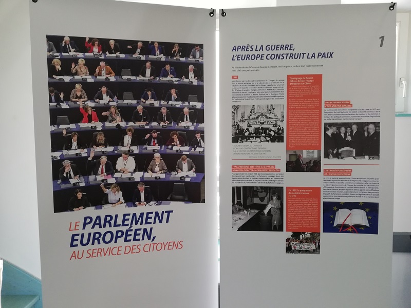 Exposition Le Parlement européen au service des citoyens