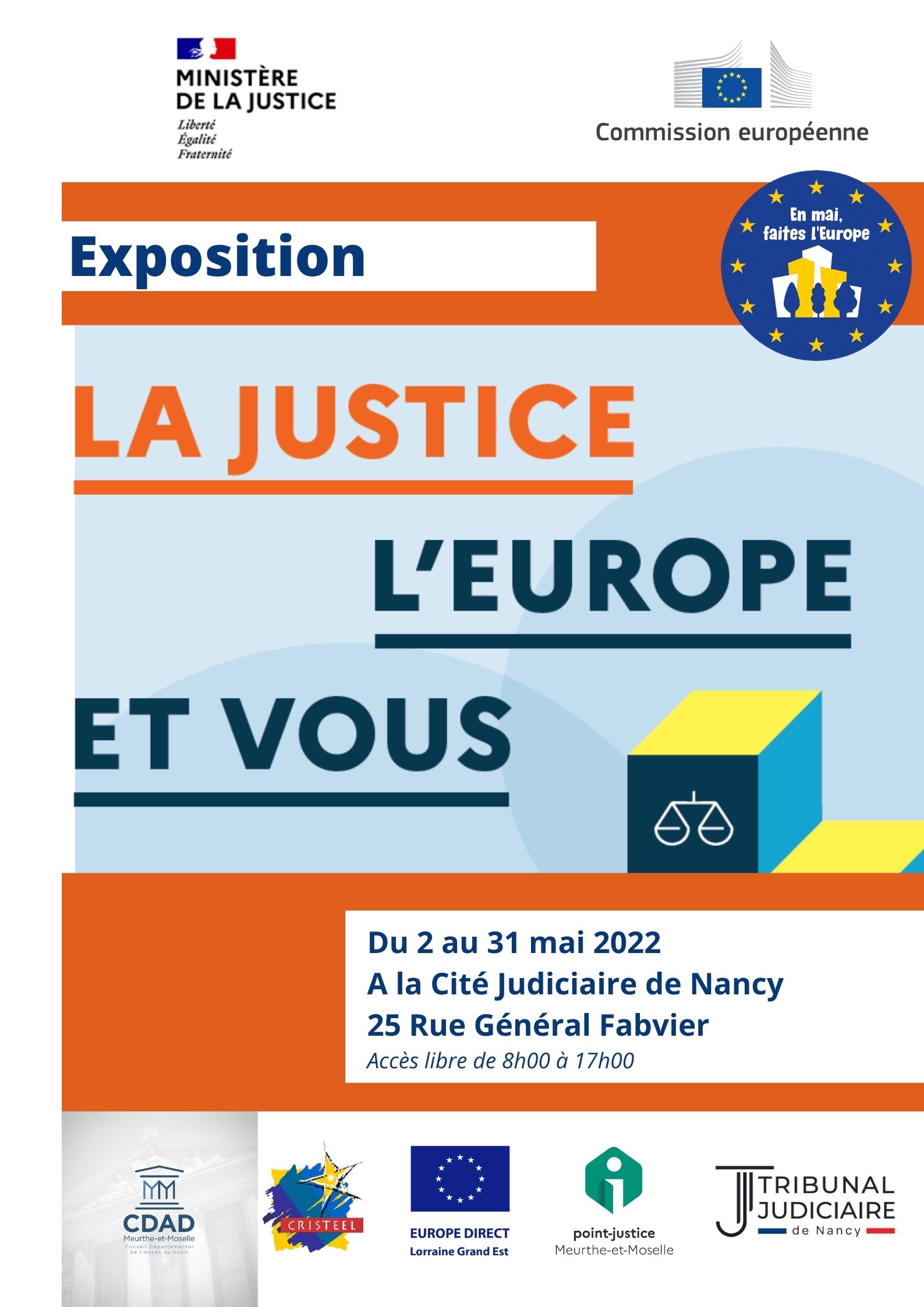 MdE 2022 Expo Justice Europe et Vous Nancy